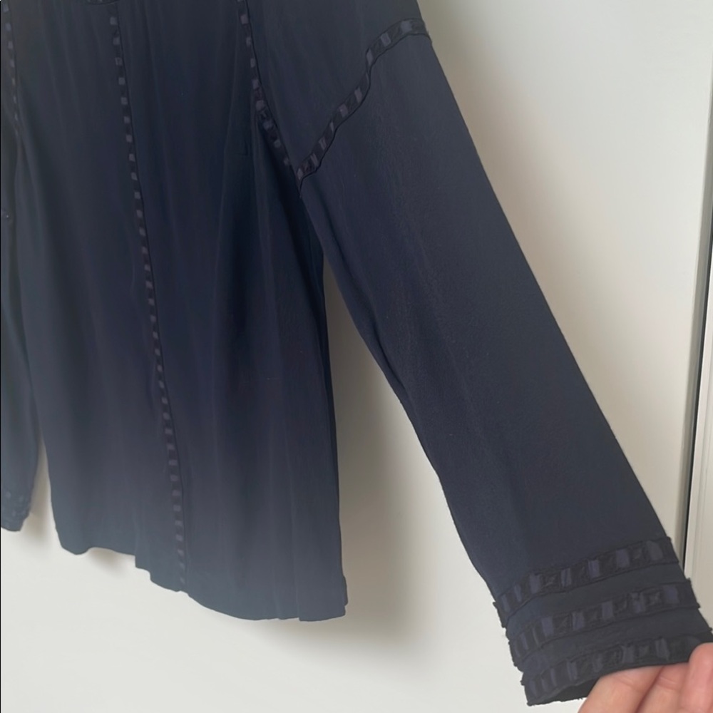 Comptoir Des Cotonniers Navy Blouse